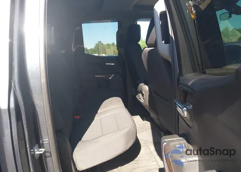 2021 GMC Sierra 1500 4Wd Double Cab Standard Box Elevation from USA, damaged, VIN 1GTR9CED6MZ241850